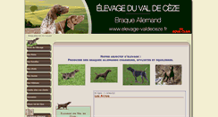 Desktop Screenshot of elevage-valdeceze.fr